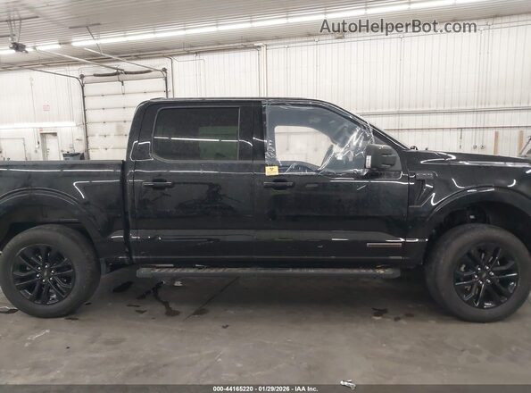 1FTFW3LD2RFB54308 2024 FORD F150 Black Вид задньої частини салону