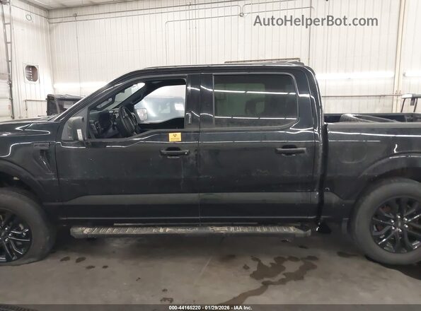 1FTFW3LD2RFB54308 2024 FORD F150 Black Панорамний вид салону 360°