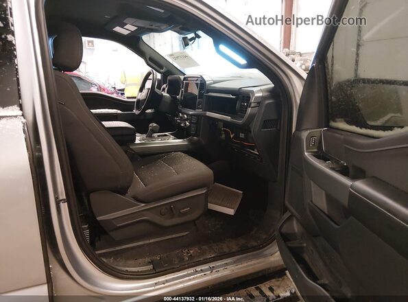 1FTFW3LD9SFA20255 2025 FORD F150 Серебряный Вид салона спереди