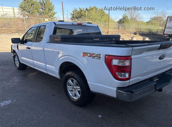 1FTFX1E55MKD60424 2021 FORD F150  Вид подкапотного пространства