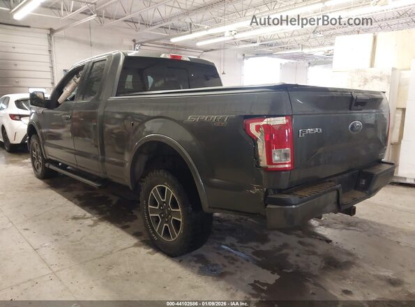 1FTFX1EF6GFA74765 2016 FORD F150 Серый Задняя левая четверть