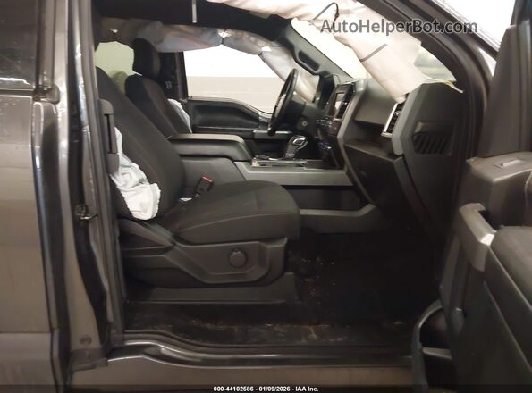 1FTFX1EF6GFA74765 2016 FORD F150 Серый Вид салона спереди