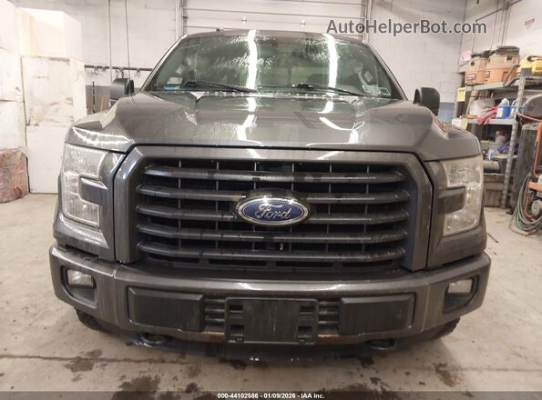 1FTFX1EF6GFA74765 2016 FORD F150 Серый Вид щитка приборов