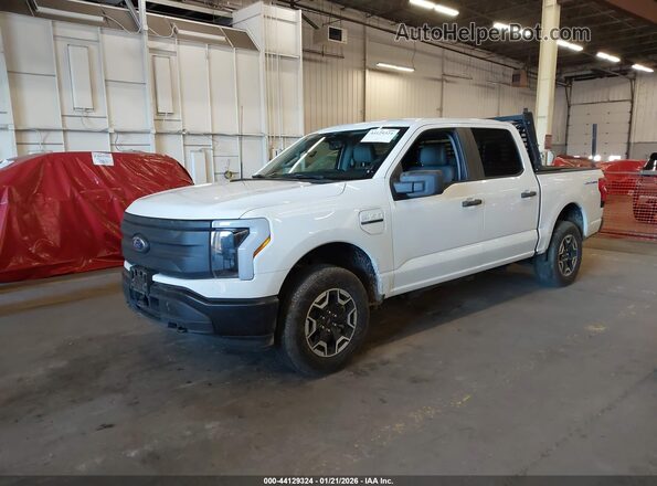 1FTVW1ELXPWG44576 2023 FORD F-150 LIGHTNING Белый Передняя левая четверть