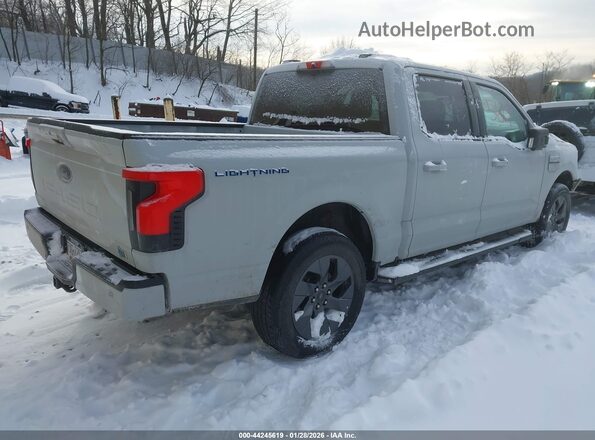 1FTVW1EV8PWG35120 2023 FORD F-150 LIGHTNING Серый Задняя правая четверть