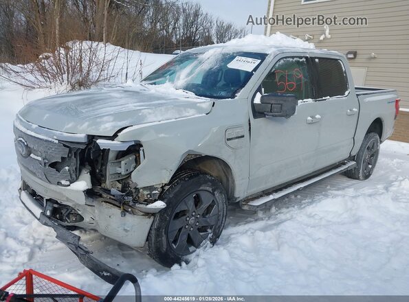 1FTVW1EV8PWG35120 2023 FORD F-150 LIGHTNING Серый Передняя левая четверть