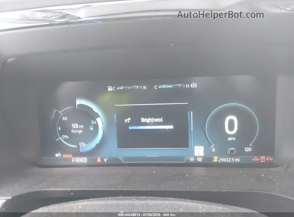 1FTVW1EV8PWG35120 2023 FORD F-150 LIGHTNING Серый Вид задних сидений