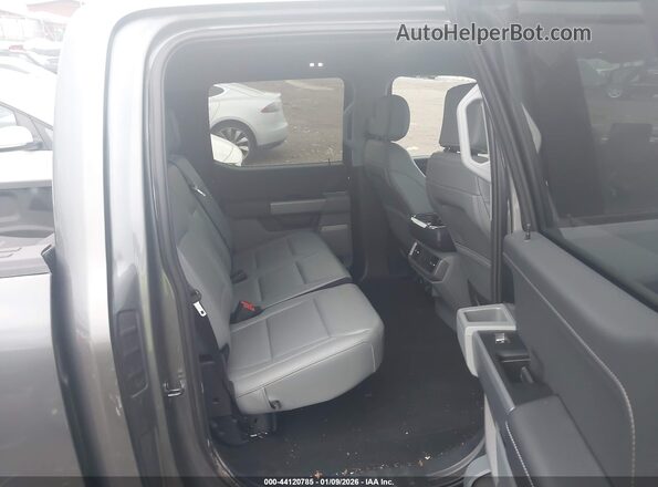 1FTVW3L71SWG05420 2025 FORD F-150 LIGHTNING Gray Vista de la etiqueta del VIN