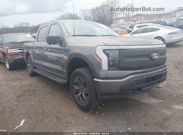 1FTVW3L71SWG05420 2025 FORD F-150 LIGHTNING Gray Delantero derecho