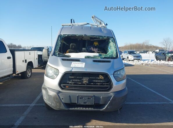 1FTYE1CM8GKB34262 2016 FORD TRANSIT-150 Серебряный Вид сзади