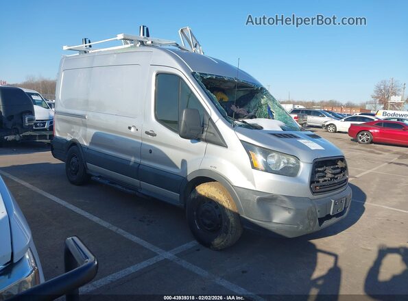 1FTYE1CM8GKB34262 2016 FORD TRANSIT-150 Серебряный Передняя правая четверть