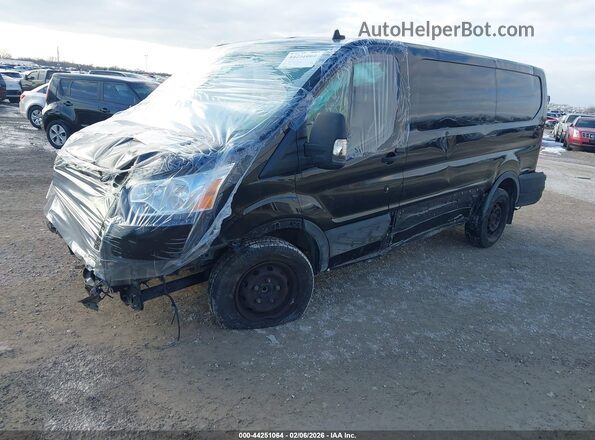 1FTYE1Y86MKA34331 2021 FORD TRANSIT-150 Черный Передняя левая четверть