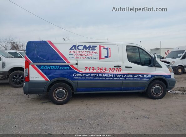 1FTYE1YMXHKA65763 2017 FORD TRANSIT-150 Белый Вид задней части салона