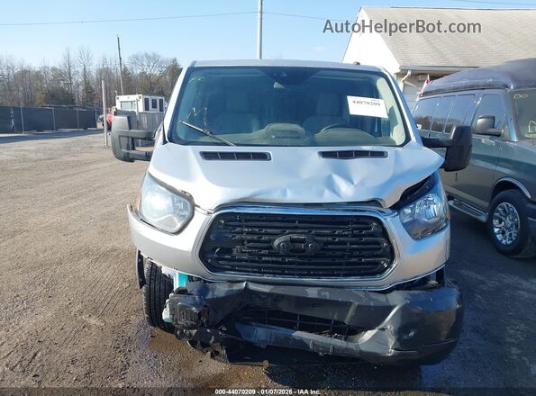 1FTYE2YM0KKA37788 2019 FORD TRANSIT-150 Серебряный Вид щитка приборов