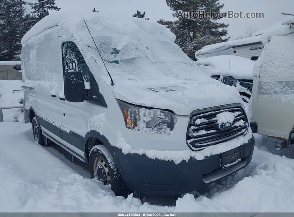 1FTYR1CM7GKB33172 2016 FORD TRANSIT-250 White Przód prawy