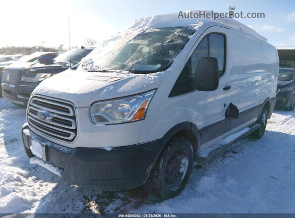 1FTYR1ZM6HKA63995 2017 FORD TRANSIT-250 White Առջևի ձախ երեք քառորդ տեսարան
