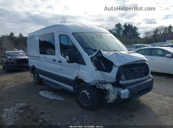 1FTYR2CM4JKB53943 2018 FORD TRANSIT-250 White Вид задньої частини салону