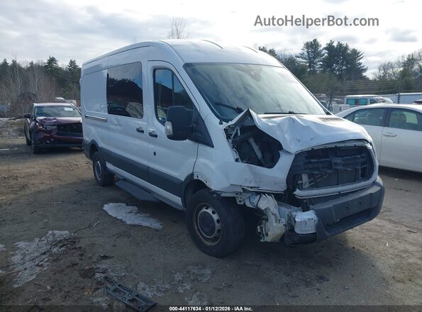 1FTYR2CM4JKB53943 2018 FORD TRANSIT-250 White Передня права чверть