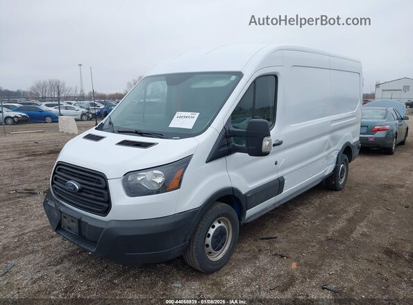 1FTYR2CM4KKB48579 2019 FORD TRANSIT-250 Белый Передняя левая четверть