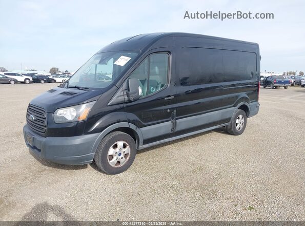 1FTYR2CM5HKB48731 2017 FORD TRANSIT-250 Черный Передняя левая четверть