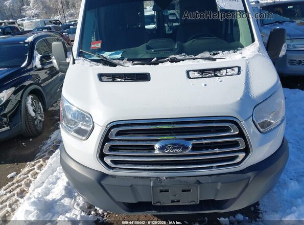 1FTYR2CM9JKA76860 2018 FORD TRANSIT-250 White Widok zestawu wskaźników