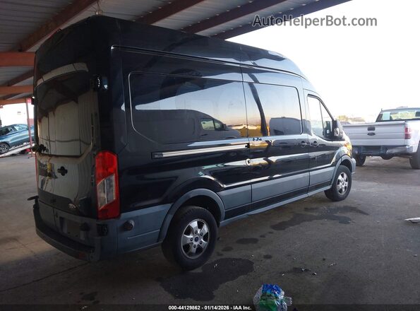 1FTYR2XM9HKB54686 2017 FORD TRANSIT-250 Черный Задняя правая четверть
