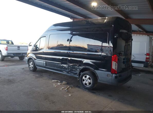 1FTYR2XM9HKB54686 2017 FORD TRANSIT-250 Черный Задняя левая четверть