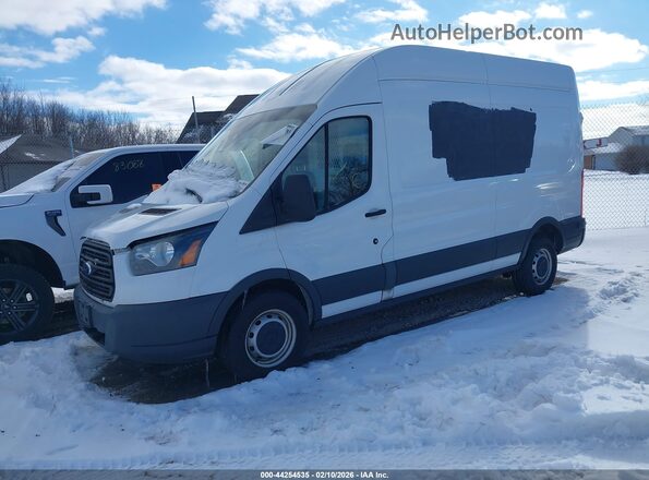 1FTYR2XV7GKA20802 2016 FORD TRANSIT-250 Белый Передняя левая четверть