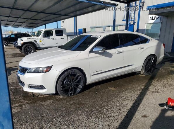 1G1105S38LU104847 2020 CHEVROLET IMPALA Белый Передняя левая четверть