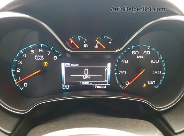 1G1105S38LU104847 2020 CHEVROLET IMPALA Белый Вид щитка приборов