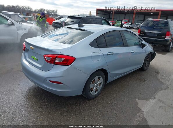 1G1BC5SM2H7278360 2017 CHEVROLET CRUZE Light Blue Задняя правая четверть
