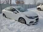 2016 Chevrolet Cruze Lt White vin: 1G1BE5SM6G7314429