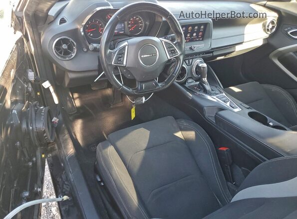 1G1FB1RS4N0120866 2022 CHEVROLET CAMARO Черный Вид панели приборов