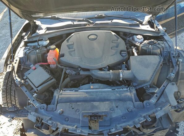 1G1FB1RS4N0120866 2022 CHEVROLET CAMARO Черный Вид задней части салона
