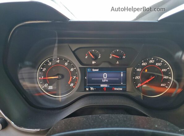 1G1FB1RS4N0120866 2022 CHEVROLET CAMARO Черный Вид щитка приборов