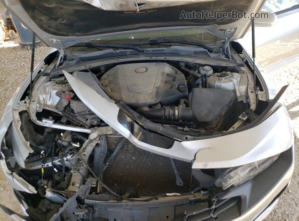1G1FB3DS2K0117415 2019 CHEVROLET CAMARO Серебряный Вид задней части салона