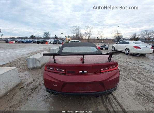 1G1FB3DX5J0184598 2018 CHEVROLET CAMARO Красный 