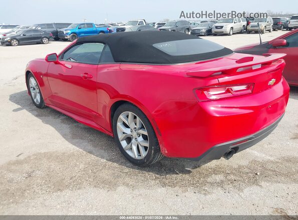 1G1FB3DX6J0152484 2018 CHEVROLET CAMARO Красный Задняя левая четверть