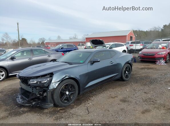 1G1FD1RS0K0113550 2019 CHEVROLET CAMARO Серый Передняя левая четверть