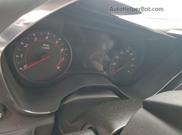 1G1FD1RS1R0121036 2024 CHEVROLET CAMARO Серебряный Вид щитка приборов