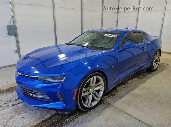 1G1FD1RS6G0177020 2016 CHEVROLET CAMARO Синий Передняя левая четверть