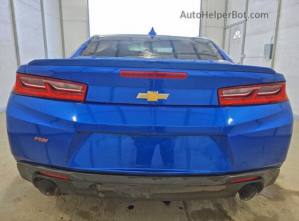 1G1FD1RS6G0177020 2016 CHEVROLET CAMARO Синий Вид сзади