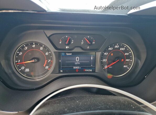 1G1FD1RS6P0114631 2023 CHEVROLET CAMARO Silver Widok zestawu wskaźników