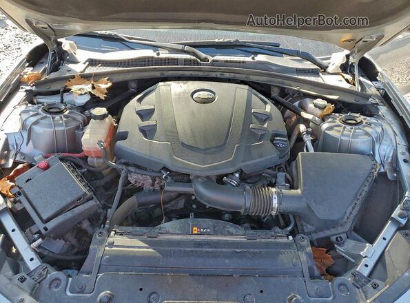 1G1FD1RS6P0114631 2023 CHEVROLET CAMARO Silver Widok wnętrza z tyłu