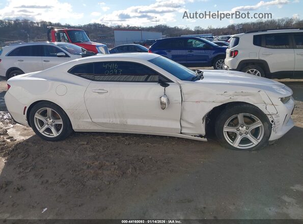 1G1FD1RSXJ0156744 2018 CHEVROLET CAMARO Белый Вид спереди