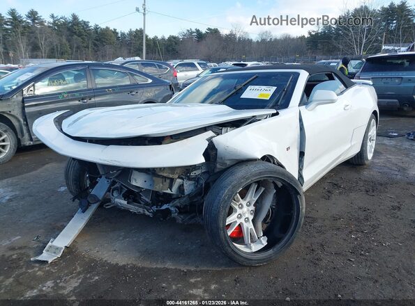 1G1FD3DS4K0140995 2019 CHEVROLET CAMARO White Передня ліва чверть