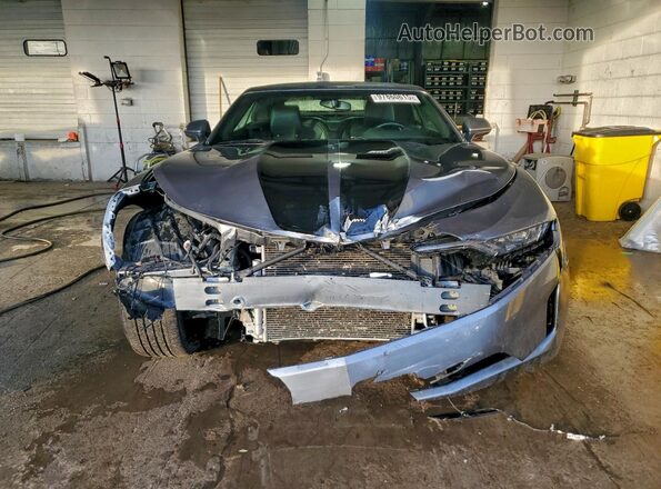 1G1FD3DS6M0140788 2021 CHEVROLET CAMARO Gray Widok z przodu