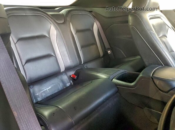 1G1FD3DS6M0140788 2021 CHEVROLET CAMARO Gray Widok tylnych siedzeń