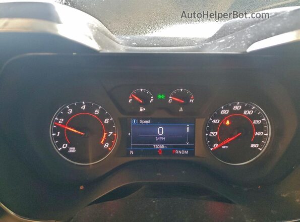 1G1FD3DS6M0140788 2021 CHEVROLET CAMARO Gray Widok zestawu wskaźników