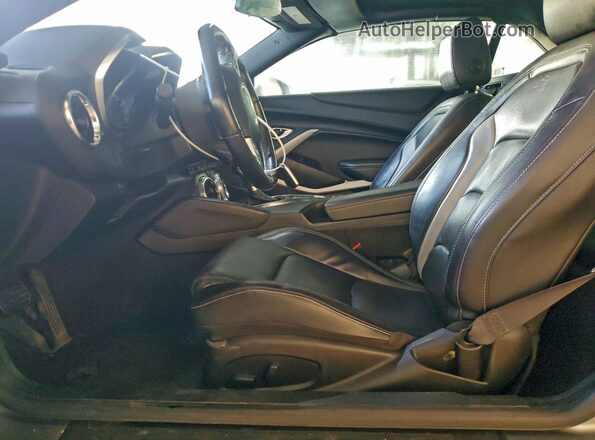 1G1FD3DS6M0140788 2021 CHEVROLET CAMARO Gray Widok wnętrza z przodu